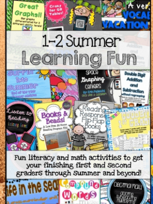 Summer Fun Curriculum Bundle for 1st – 2nd Grade Students 70% OFF