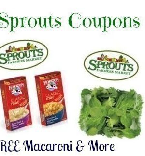 NEW Sprouts Emailed Offers: FREE Horizon Macaroni & Cheese {+ Round Up of Deals}