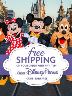 The Disney Store: FREE Shipping with Any Disney Parks Purchase