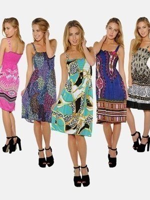 4 pk of Women’s Floral Print Dresses $15 {Shipped}