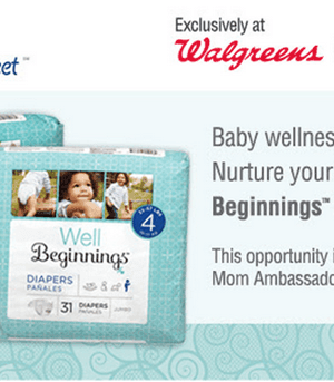 Possibly FREE Well Beginnings Diapers for Mom Ambassadors {Check your Email}