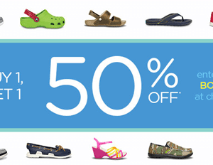 Crocs: Buy 1 Get 1 50% Off Ends Today (+ Score FREE Shipping)