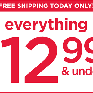 Gymboree: FREE Shipping & Everything $12.99 or Less {6/30}