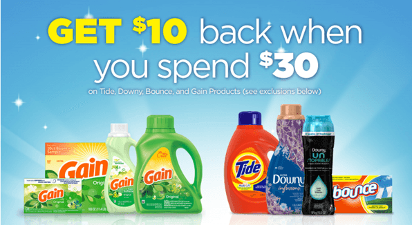 new-p-g-rebate-spend-30-on-tide-downy-bounce-gain-and-score-10