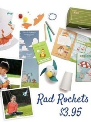 Kiwi Crate: Rad Rockets Craft Kit just $3.95 {Shipped}