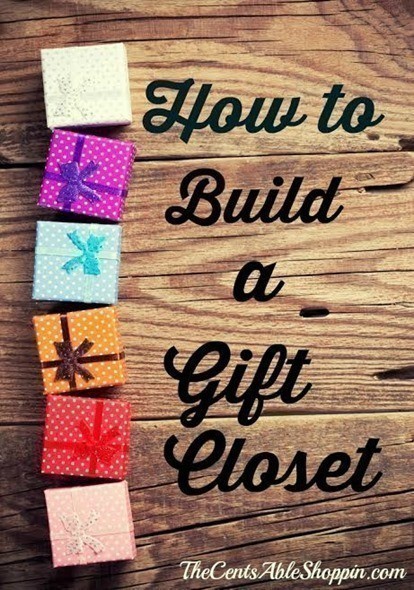 How to Build a Gift Closet - The CentsAble Shoppin