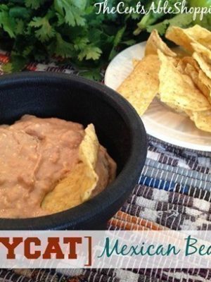 Recipe | Copycat Crock Pot Mexican Bean Dip