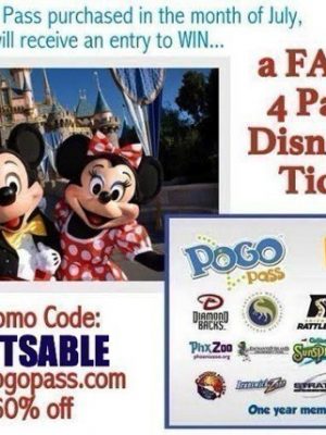 Grab a POGO Pass = Score FREE Admission to 15 Venues just $39.98 + Last Day to Enter to Win a Disney 4 pk Tickets