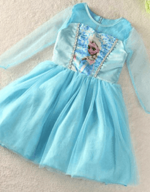 Adorable Girl’s Frozen Elsa Dress $9 {Shipped}
