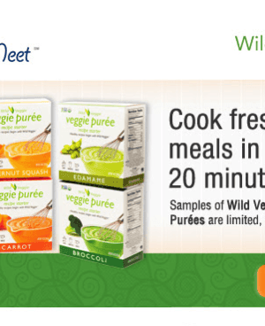 Possibly FREE Wild Veggie Frozen Veggie Puree for Mom Ambassadors