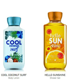 Bath & Body Works: Up to 75% off Summer Sale + Additional 20% off