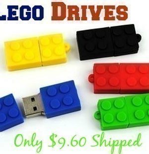 Lego Building Block Flash Drives just $9.60 {Shipped}