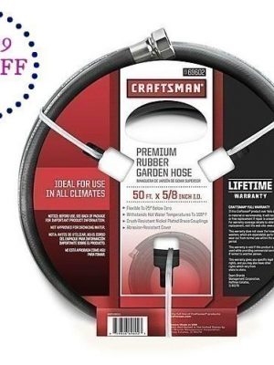Sears: Craftsman All Rubber Garden Hose 50 ft just $19.99