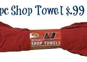 Sears: 5 pc Mechanics Shop Towels just $.99 + FREE Local Pick Up