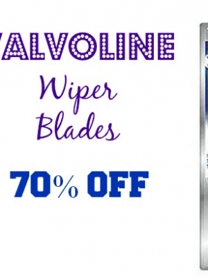 Sears: Valvoline Wiper Blades as much as 70% OFF {Prices starting at $2.39!}