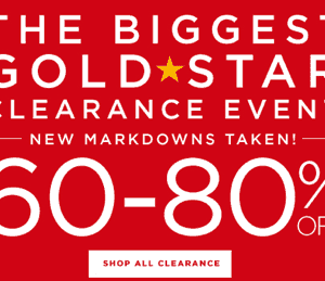 Kohl’s: Up to 80% off Clearance Event + FREE Shipping & Additional Discounts