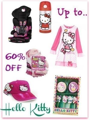 Zulily: Up to 60% off Hello Kitty {Everything from Socks to Pajamas & More}
