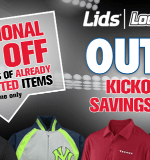 Lids: Additional 40% off Already Discounted Items {Items as much as 75% Off}