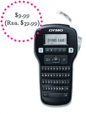 Staples: DYMO Hand Held Label Maker $9.99 + FREE Shipping for Rewards Members {Reg. $29.99}