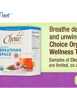 Mom’s Meet Ambassadors: Possibly FREE Choice Organic Wellness Tea {Check your Email to Apply}
