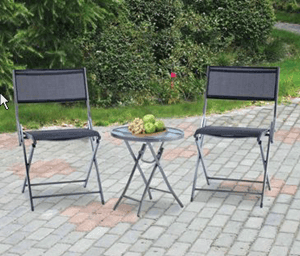 Mainstays 3 pc Outdoor Bistro Set just $28 + FREE Pick Up