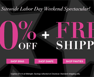 Maidenform: 30% off Sitewide + FREE Shipping {Bras just $7}