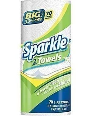 Staples: 30-pk of Sparkle Paper Towels BIG Rolls as low as $19.99 + FREE Shipping