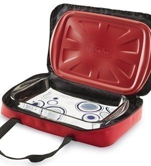 Kmart: Anchor Hocking 4 pc Bake’N Take Mobile Glass Bakeware Set $9.99