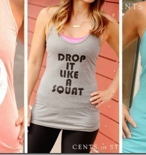 Cents of Style: 50% off Fashionable Workout tanks + FREE Shipping