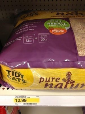 FREE Tidy Cats Pure Nature Cat Litter {After Rebate}