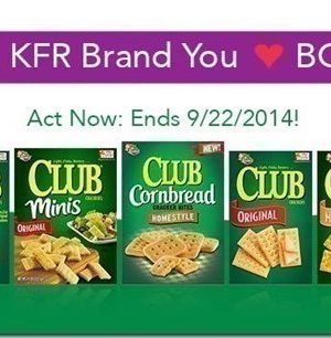 Kellogg’s Family Rewards: 100 Bonus Points with Keebler Club Crackers {thru 9/22}