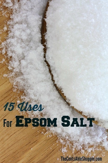 Epsom Salt - 15 Uses