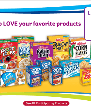 Kellogg’s Family Rewards: Earn 25 More Points