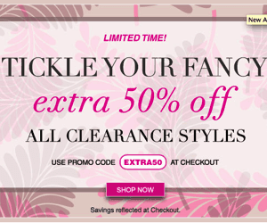 Maidenform: Extra 50% off ALL Clearance Styles {Bras as low as $5}