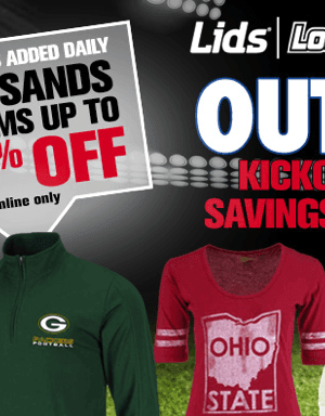 Lids: Up to 75% off + FREE Shipping {Ends Tomorrow!}