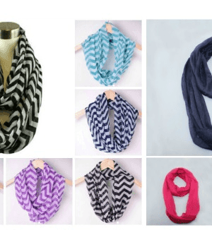 pinkEpromise: Chevron Infinity Scarves ONLY $3.75 Shipped