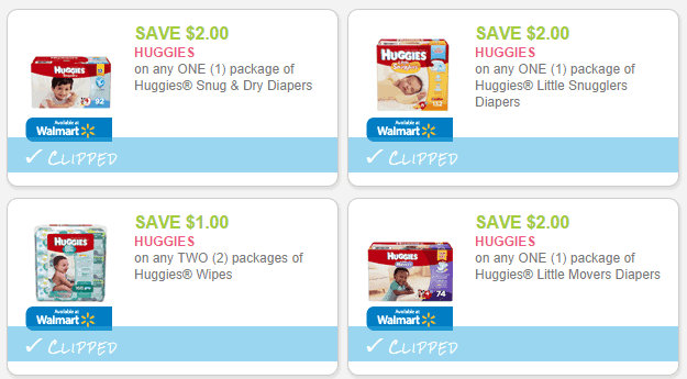 4 NEW Huggies Coupons to Print | Save on Diapers &amp; Wipes