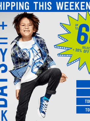Crazy 8:  FREE Shipping on ANY Order + Denim Only $10 *Ends Tonight*
