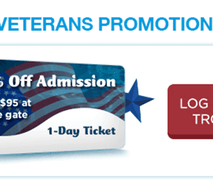 SeaWorld Parks: 50% off Single Day Admission to Qualifying Service Members & Veterans