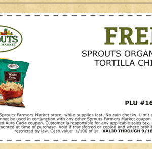 Sprouts: FREE Organic Tortilla Chips