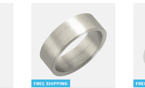 Tanga: 10% off Sitewide = Men’s Stainless Steel Rings as low as $3.59 Shipped