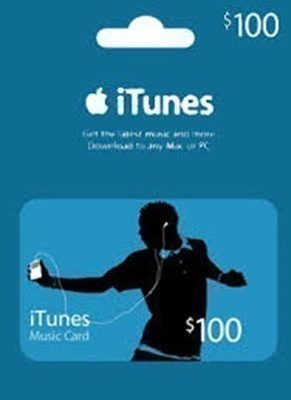 $100 iTunes Gift Card just $75 + FREE Shipping