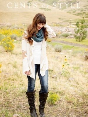 *Reminder* Cents of Style:  Boots & Infinity Scarf just $32.95 + FREE Shipping