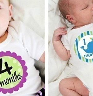Jane Boutique:  Monthly Baby Onesie Stickers 50% OFF