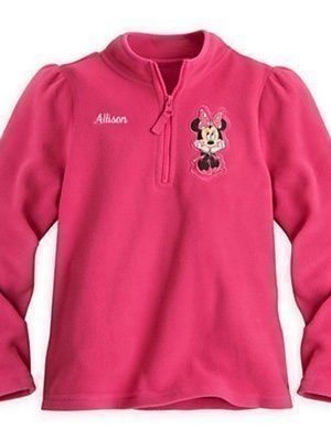 The Disney Store: FREE Personalization {$4.95 Value} = Great Deal on Fleece Blankets & Pullovers