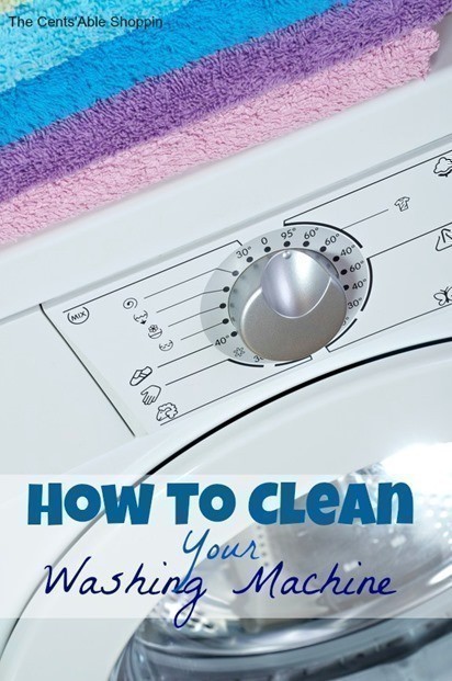 How To Clean your Washing Machine - The CentsAble Shoppin