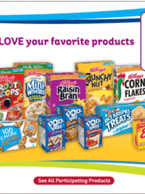 Kellogg’s Family Rewards: Earn 50 More Points