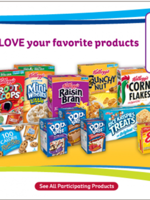 Kellogg&rsquo;s Family Rewards:  Earn 150 NEW Points