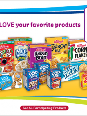 Kellogg’s Family Rewards: Earn 25 NEW Points