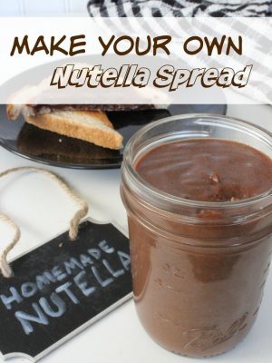 Copycat Nutella {Just 6 Ingredients}